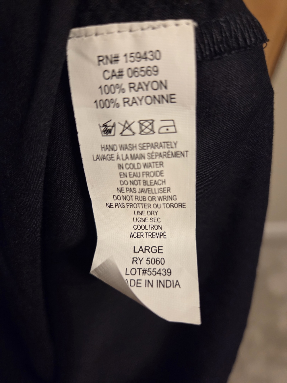 NWT Elan Black Slip Maxi Dress with Spaghetti Straps - Picture 3 of 3